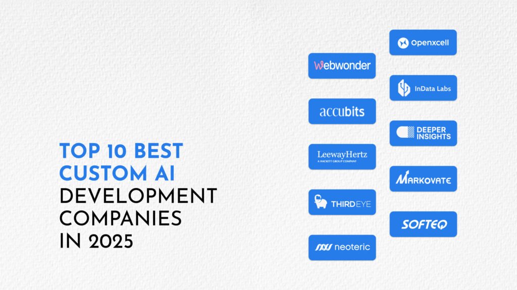 Best Custom AI development companies