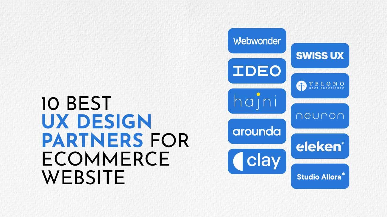 Top 10 Best UX design partner for ecommerce (2026)